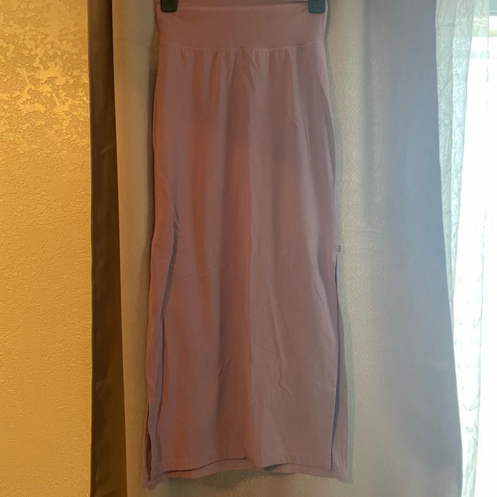 BuffBunny Girlboss Skirt, small, lt purple/pink
